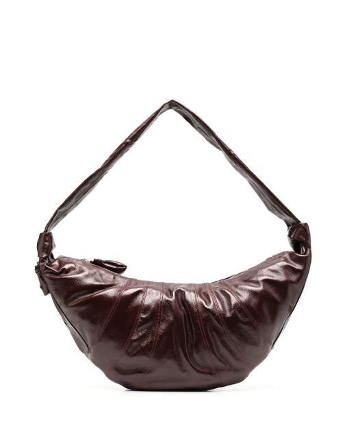Lemaire Croissant leather shoulder bag
