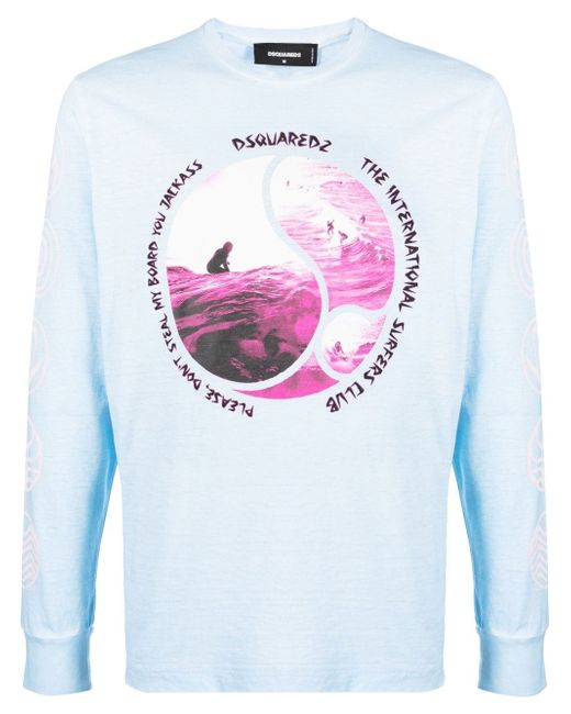 Dsquared2 graphic-print sweatshirt