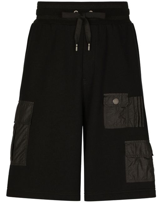 Dolce & Gabbana multi-pocket drawstring Bermuda shorts