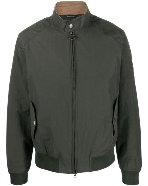 Barbour International zip-fastening bomber jacket