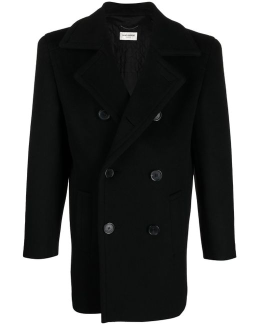 Saint Laurent double-breasted coat
