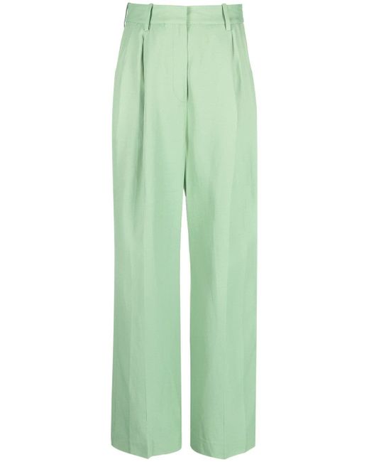 Loulou Studio straight-leg tailored trousers