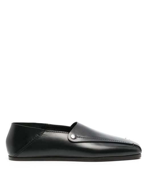 Lemaire Foldable leather loafers