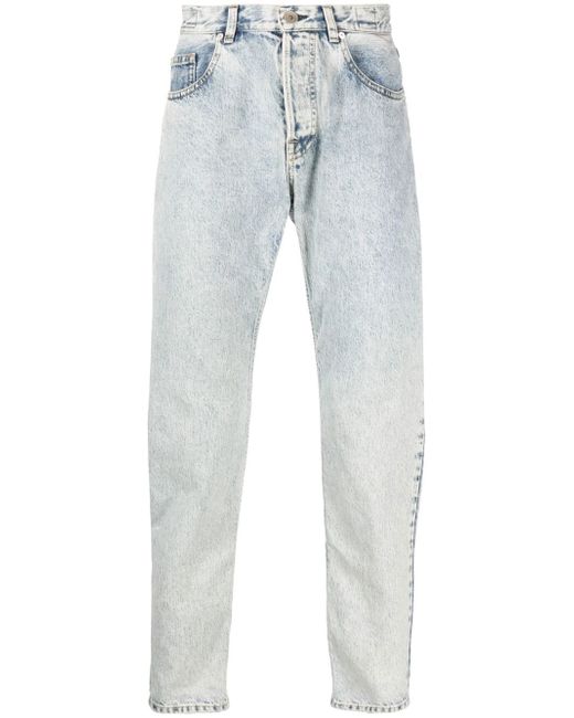 Eleventy mid-rise straight-leg jeans