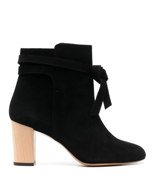 Tila March suede leather ankle boots
