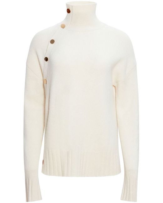 Altuzarra Kit asymmetric buttoned sweater