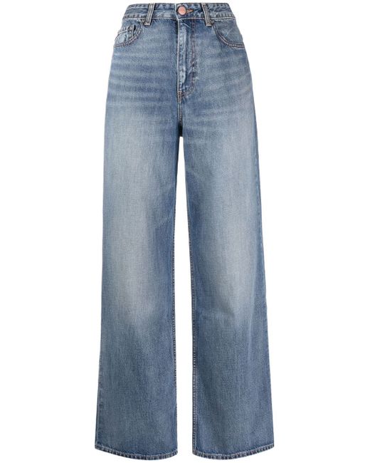 Ganni Magny wide-leg jeans