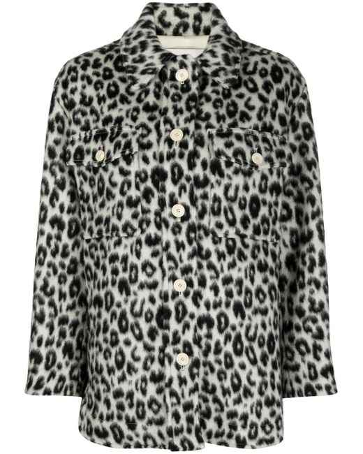 Isabel Marant leopard print shirt jacket