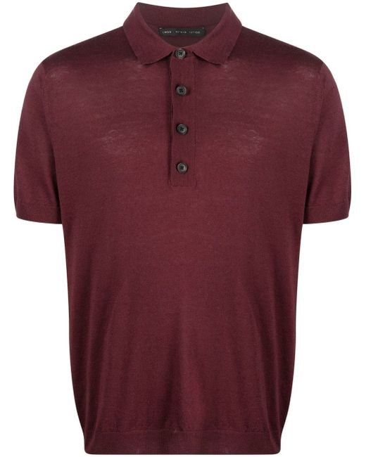 Low Brand classic one-tone polo shirt