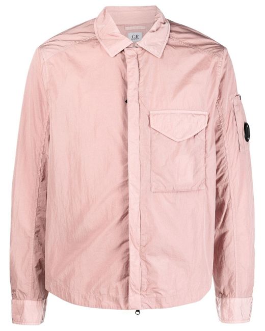 CP Company Lens-detail lightweight shirt jacket