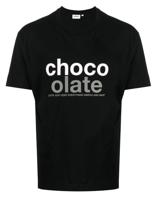 Chocoolate graphic-print cotton T-Shirt
