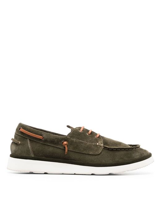 MoMa suede boat shoes