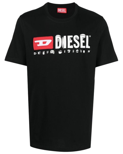 Diesel logo-print organic cotton T-shirt