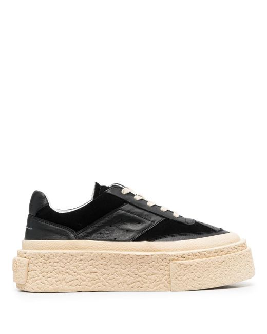 Mm6 Maison Margiela panelled low-top sneakers