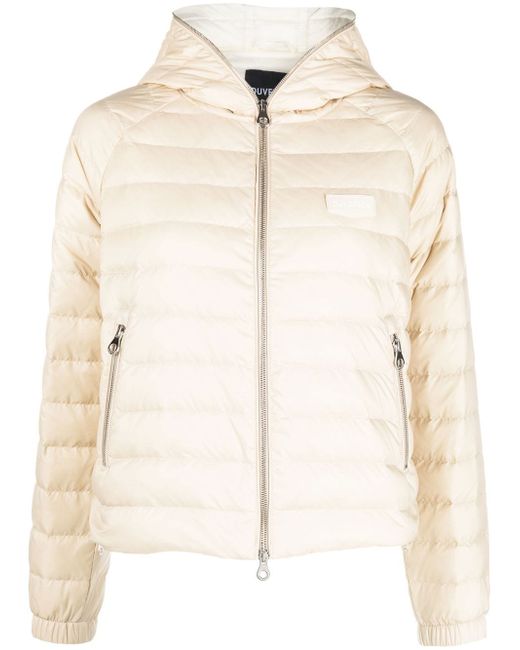 Duvetica Caroma hooded quilted jacket