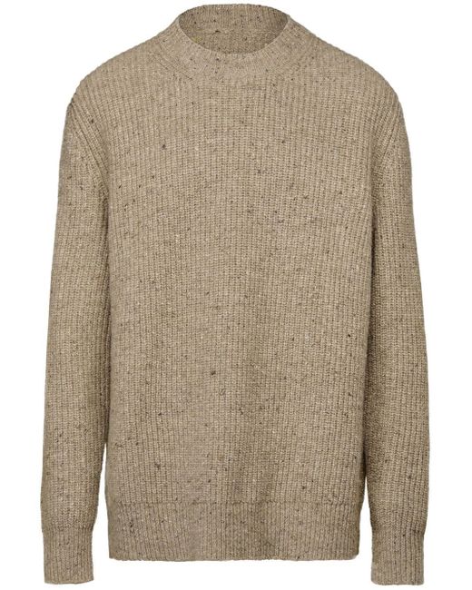 Maison Margiela purl-knit wool-blend jumper