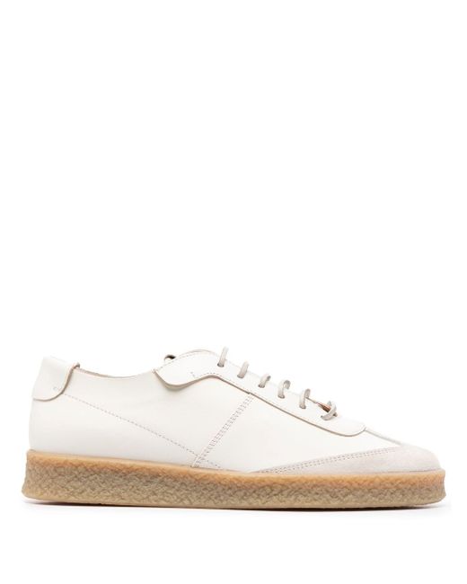 Buttero® panelled-design low-top sneakers
