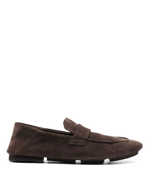 Officine Creative suede slip-on loafers