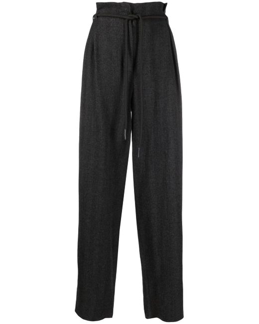 Emporio Armani high-waisted trousers