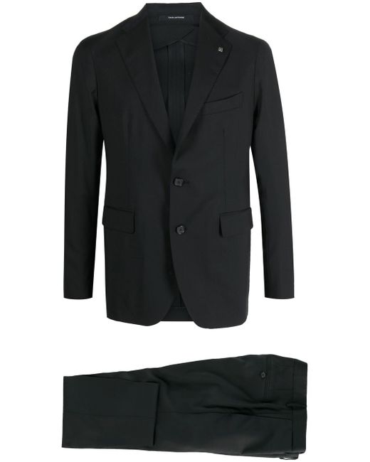 Tagliatore single-breasted virgin-wool two-piece suit