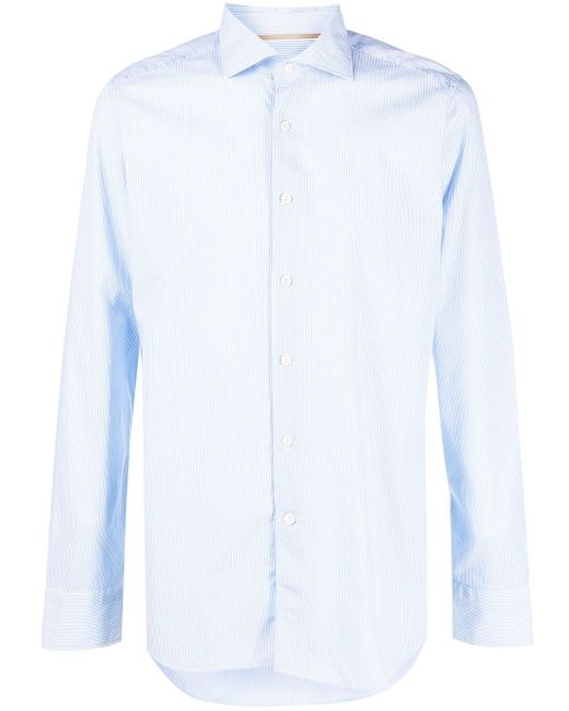 Tintoria Mattei long-sleeved cotton shirt