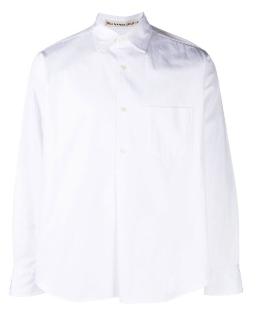 Meta Campania Collective Lee patch-pocket cotton shirt