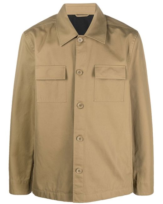 Filippa K long-sleeve button-up shirt jacket