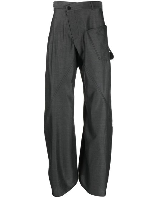 J.W.Anderson asymmetric cargo trousers