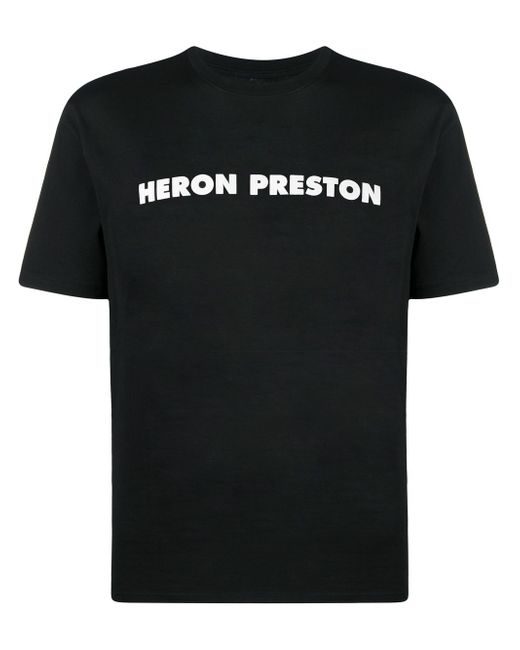 Heron Preston logo-print cotton T-shirt