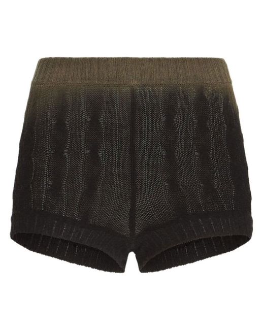 Etro elasticated knitted shorts