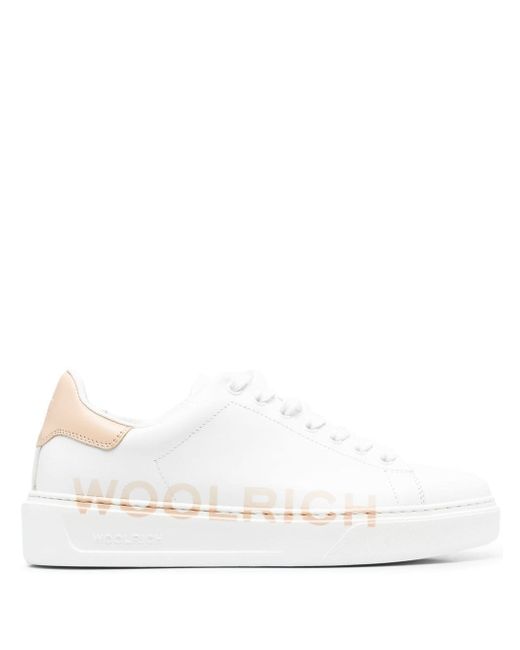 Woolrich logo-print two-tone sneakers