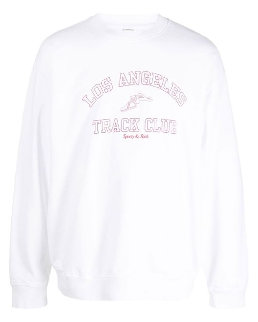 Sporty & Rich graphic print sweatshirt