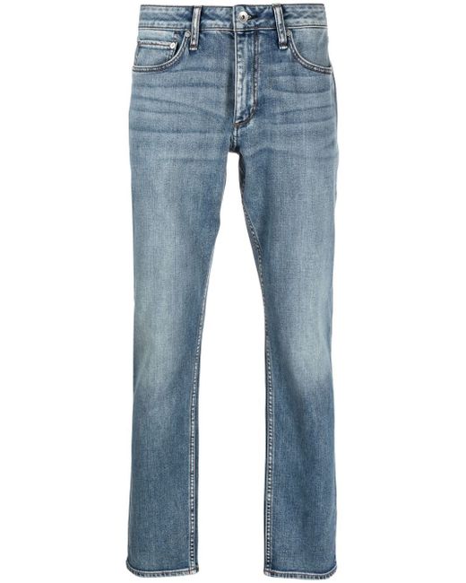 Rag & Bone mid-rise straight-leg jeans