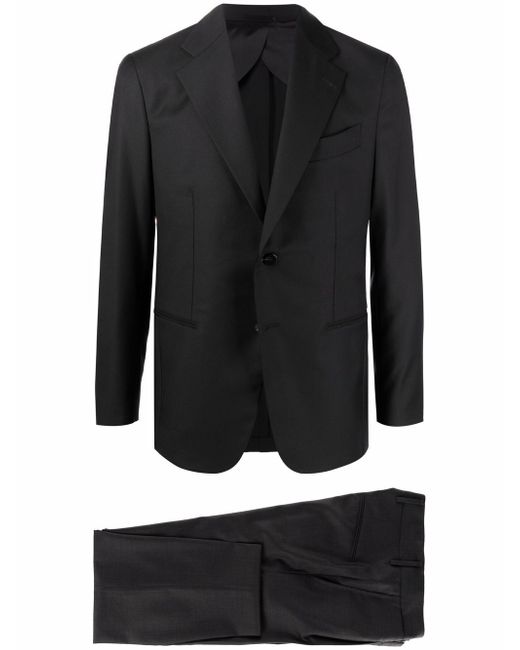 D4.0 single-breasted slim suit