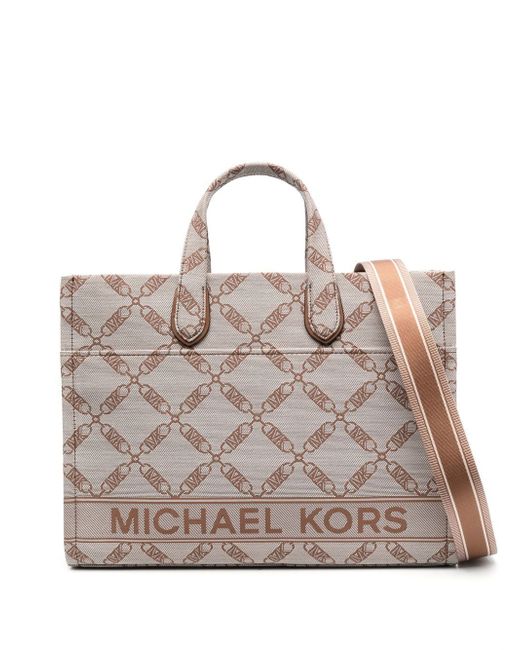 Michael Michael Kors logo-print tote bag