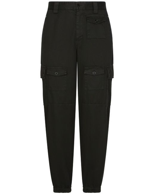 Dolce & Gabbana high-waisted cargo pants