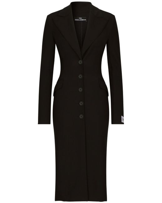 Dolce & Gabbana tailored single-breasted trench coat