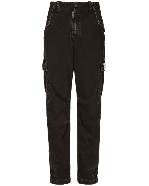 Dolce & Gabbana washed jeans cargo pants