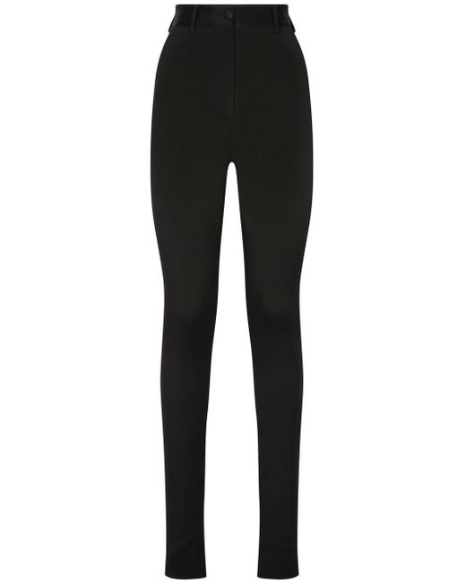 Dolce & Gabbana high waisted skinny-fit trousers