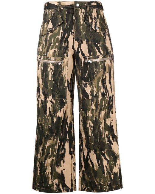 Dion Lee slouch-pocket trousers