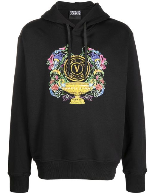 Versace Jeans Couture logo-print hoodie