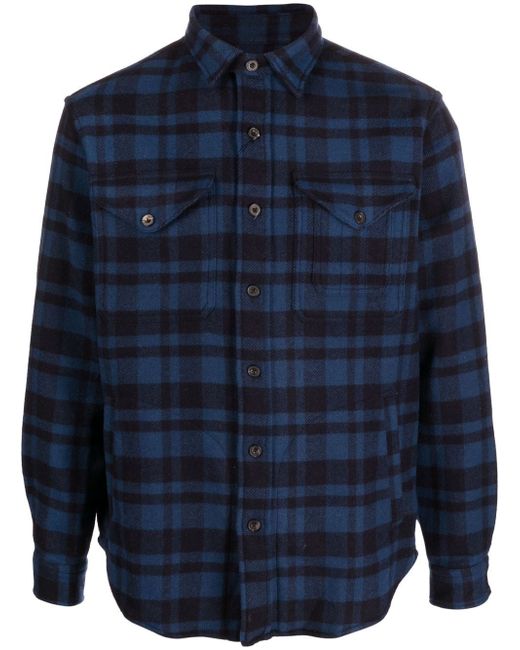 Polo Ralph Lauren plaid check pattern shirt jacket