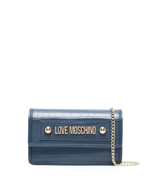 Love Moschino logo-detail crossbody bag