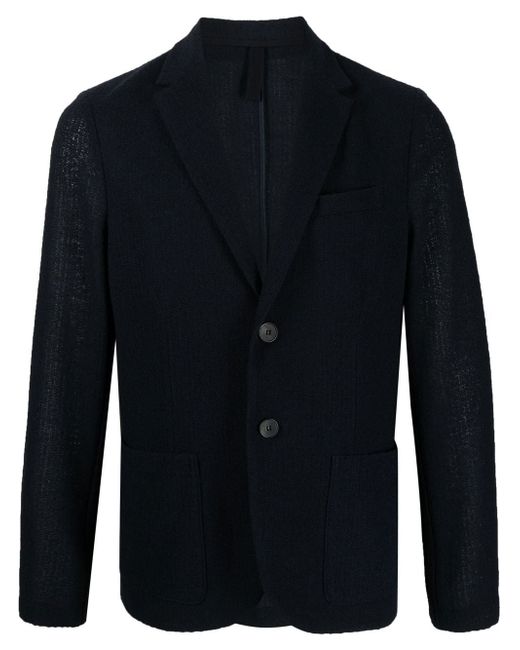Harris Wharf London single-breasted tailored blazer