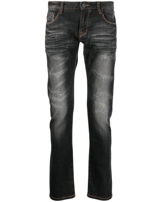 Private Stock distressed-finish skinny jeans