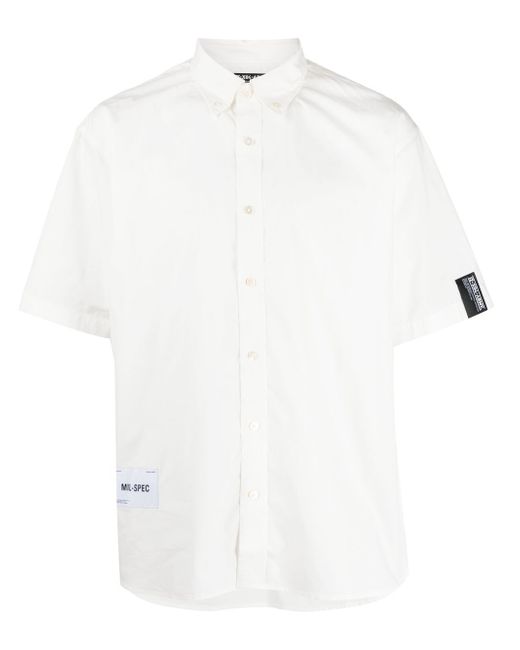 Izzue logo-patch short-sleeved shirt