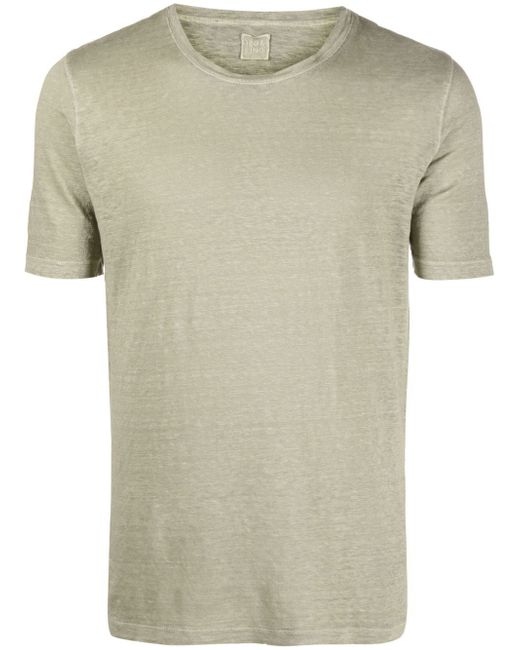 120 Lino short sleeves T-shirt