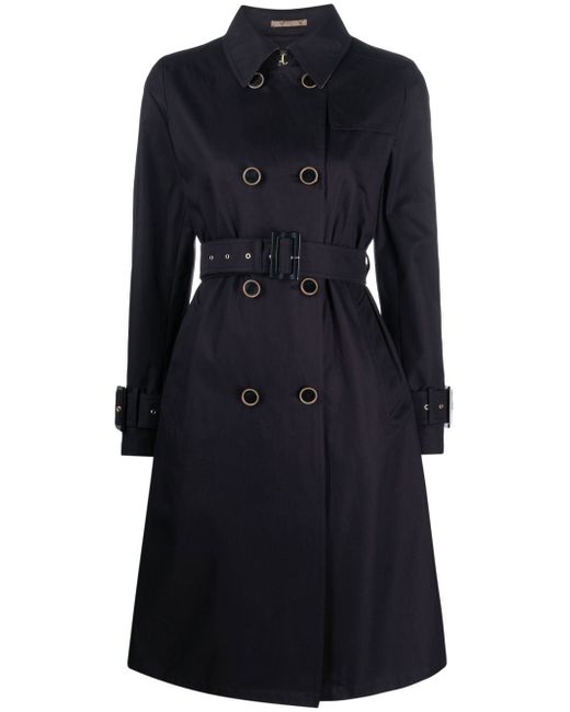 Herno belted double-breasted trench coat