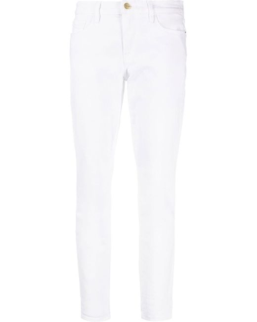 Frame skinny-fit cropped jeans