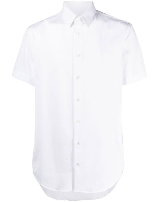 Giorgio Armani short-sleeve cotton shirt